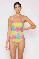 Marina West Swim High Tide One-Piece In Multi Palms