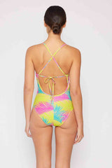 Marina West Swim High Tide One-Piece In Multi Palms