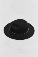 Fame Bring It Back Fedora Hat-Trendy Canvas