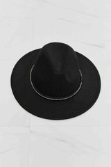 Fame Bring It Back Fedora Hat-Trendy Canvas